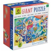 Nello spazio. Giant puzzle