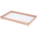 Rectangular Beech Wood Fresh Pasta Drying Tray. Dim. 32x50 cm