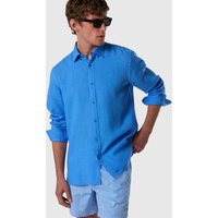 North Sails - Camicia di lino tinto in capoNorth SailsPalace blueXXL