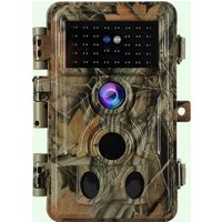 Caméra de Chasse 64MP 1296P 940nm IR Camera Chasse Infrarouge Vision Nocturne, 0,1s Vitesse de Dclenchement Caméra de Jeu IP66 Étanche |A262 Vert