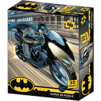 DC Batman Batcycle 500st pussel - 3D-effekt