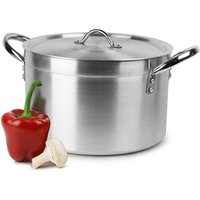 Aluminium Heavy Duty Stewpan &amp; Lid 34ltr