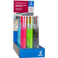 4-Kleuren balpen PILOT Super Grip G medium assorti display à 24 stuks