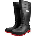 Scan Safety Wellington Boots Dark Green Size 7