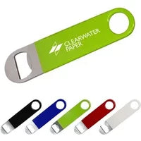 100 Custom Double Sided Metal Bottle Opener - Stainless Steel & ...