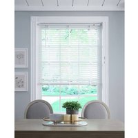 Little Black Book 50mm Venetian Blind 70x130cm White Window Treatment