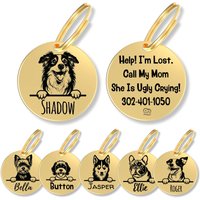 Personalized Breed Dog Tag (Australian Sheph)