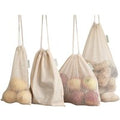 Reusable Produce Mesh Bags Set