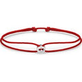 1g Polished Sterling Silver Entrelacs Cord Bracelet