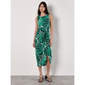 Shell Print Top & Midi Skirt Co-ord set