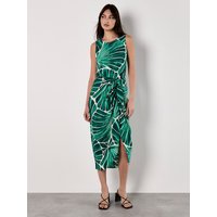 Shell Print Top & Midi Skirt Co-ord set