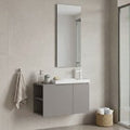 Perla Wooden Bathroom Furniture Set in Matte Mink