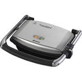 Ariete 1911 Toast & Grill Slim - Piastra elettrica antiaderente per toast e sandwich - piastra rigata - 1000 Watt - Argento