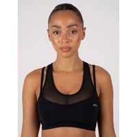 Lightweight Performance Support Sports Bra | Black