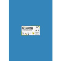 Fotokarton Folia 2-zijdig 50x70cm 300gr nr34 middenblauw
