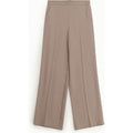 Pantalon palazzo rayé taille classique