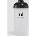 Shaker de plástico de Myprotein - Transparente/negro