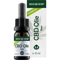 CBD Olie Raw (Wedihemp) 2,5% 10 ml