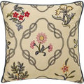 Strawberry Thief Kelmscott Trellis Cushion - Indigo