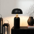 Decorative Ceramic Table Lamp -Black