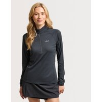Rab Women's Sonic Long Sleeve Zip - Beluga, Beluga