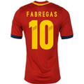 Maillot Espagne Domicile 2013-14 (Fabregas 10) - pour garçon