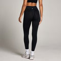MP Damskie Legginsy Tempo Bezszwowe Scrunch - Czarne - L