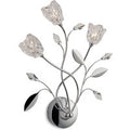 Firstlight 8360CH Cindy 3 Light Wall Light with Glass Shades