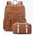 Scarlett-Elena Backpack & Makeup Bag Travel Set