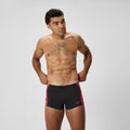 Boxer de bain Homme Hyperboom Splice noir/rouge