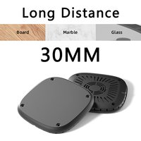 Qi invisible True Wireless Charger Long Distance 30MM Wireless Charging Pad for iPhone 13 Pro Max 12 8 Samsung S21 Ultra S20 S10