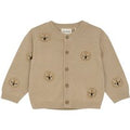 Minymo Gebreide Cardigan - Leeuw - Maat 68