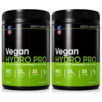 Vegan Hydro Pro Hydrolysed Protein | 1KG | 2 Pack Bundle