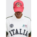 Gorra Con Bordado Italia, Rojo