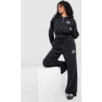 Nike Jogging Wide Leg Graphic Swoosh - Noir, Noir