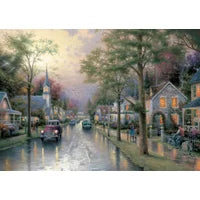 Schmidt Spiele Puzzle Jigsaw Puzzle - 1000 Pieces - Thomas Kinkade : The Waking  - 1000 pieces