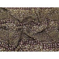 Deadstock Sheer Chiffon Fabric Brown