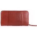 Elvis & Kresse Reclaimed Firehose Zip Purse - Red