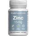 Zinc 15mg (180 Tablets)