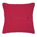 Joules Bedding, Moss Stitch Cushion, Pink