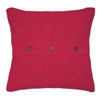 Joules Bedding, Moss Stitch Cushion, Pink