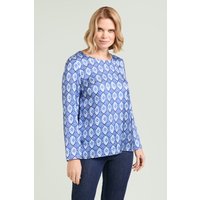 Luisa Viola BLUSA IN RASO STAMPATO Donna