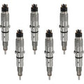 6PCS Fuel injector For Cummins QSL9 Engine 0445120038