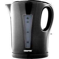1.7L Fast-Boil Cordless Black Electric Kettle
