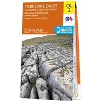 Ordnance Survey OS Map of Yorkshire Dales - Southern & Western Area: Explorer OL2