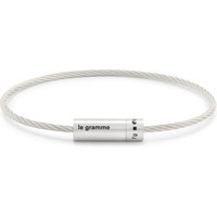 7g Brushed Sterling Silver Cable Bracelet