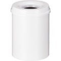 Prullenbak Prime Plus 15 liter Wit | 15 liter | Vlamdovend | Verkrijgbaar in 3 kleuren