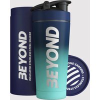Light & Dark Blue Beyond Stainless Steel Protein Shaker