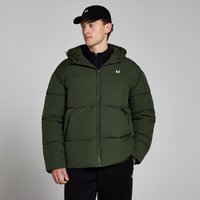 Męska krótka kurtka puchowa z kolekcji MP – Forest Green - S