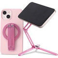 Portable Magnetic Cell Phone Stand for iPhone-Pink
